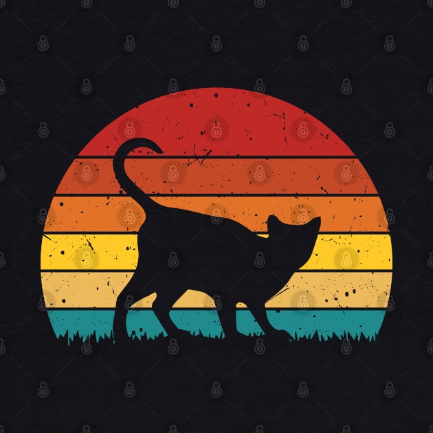 Retro Cat Revival Tee by Nomad ART